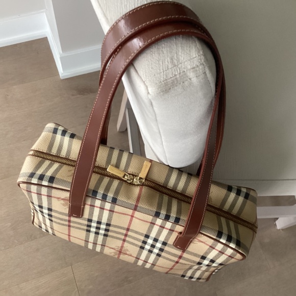 Burberry authentic monogram canvas vintage bag - Picture 10 of 12